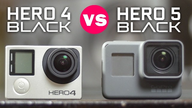 GoPro Hero5 Black vs GoPro Hero 4 Black