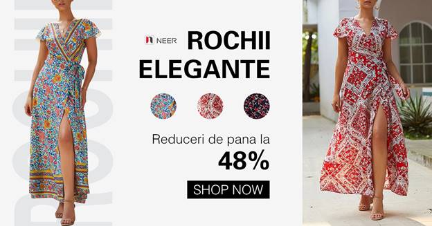 Cumpărați online rochii din șifon model elegant