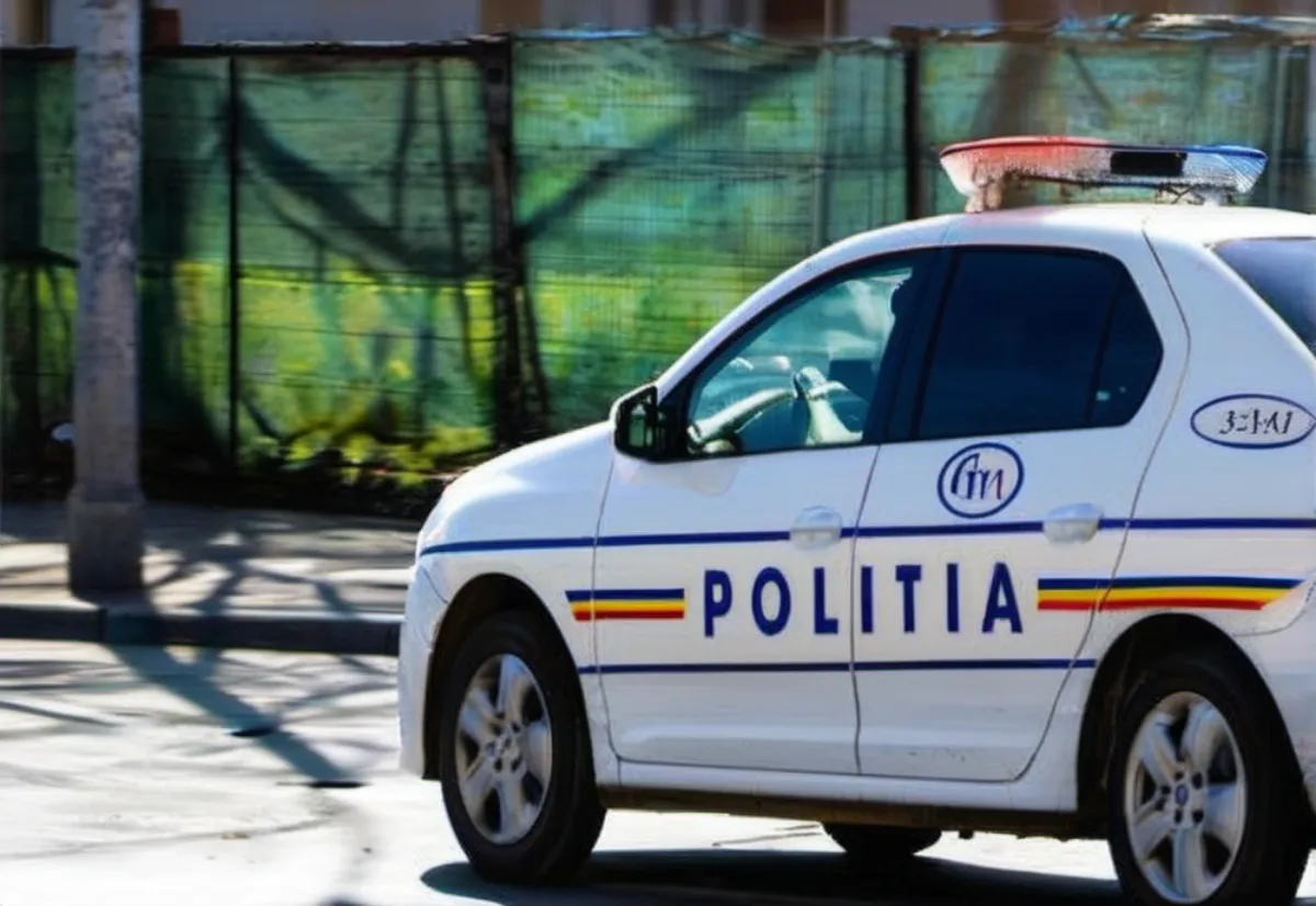 Doi bărbați reținuți după urmărire violentă în Cluj-Napoca