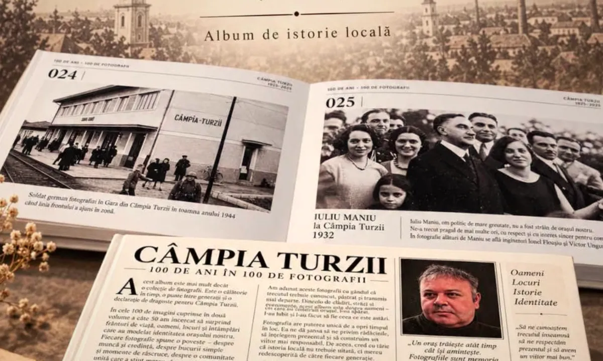 Câmpia Turzii. 100 de ani în 100 de fotografii – o istorie captivantă