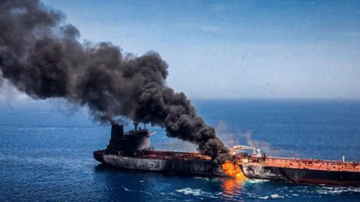 Gărzi Revoluționare atacă petrolier în Strâmtoarea Ormuz