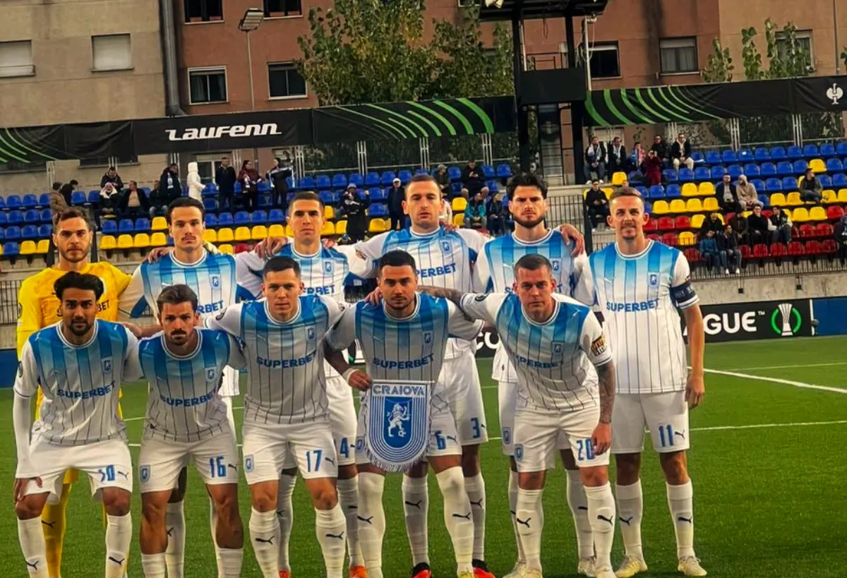 Universitatea Craiova a spart gheața în Conference League!